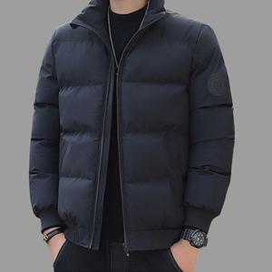 남성 중학생 겨울 숏패딩 방한 보온 점퍼 경량 하이넥 캐주얼 기본 아우터