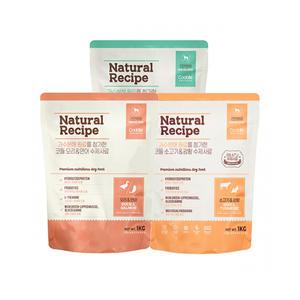 네이처 레시피 코들 독 수제사료 1kg(200gx5개) 프리미엄 강아지 습식 사료