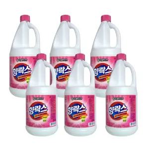 난엄마니까 향락스 2L X 6개 살균소독 표백 화장실 욕실청소 업소용 락스 세제 찌든때 세정제
