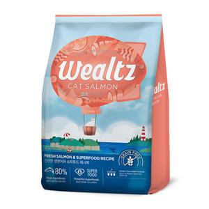 웰츠 고양이사료 연어, 2.1kg, 1개