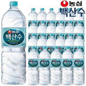 농심 생수 백산수 2L 24병