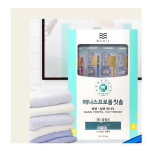 매니스 프로폴 칫솔 4개입/N