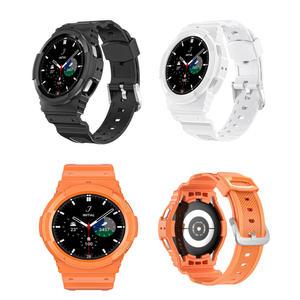 갤럭시워치6 솔리드 일체형 스포츠 케이스 시계줄 스트랩 밴드 줄 40MM 44MM