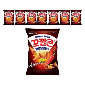 [소비기한 임박] 롯데웰푸드 꼬깔콘 매콤달콤, 67g, 8개