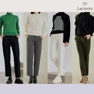 [런칭가 79900원] 라씨엔토 FW 울블렌딩 세미 배기 팬츠