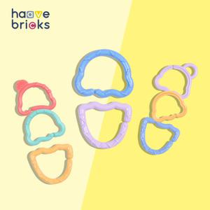 [하베브릭스] 국내 생산 베이비링 (28pcs/고리친구들)