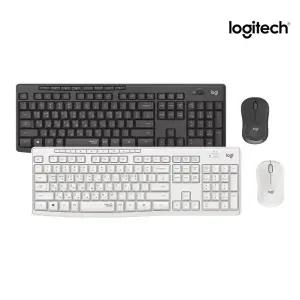 [전용키스킨포함] 로지텍 MK295 무선 키보드 마우스 세트 정품 블랙