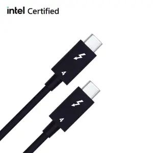 에스모듈 인텔 썬더볼트4 100W 노트북 충전지원 40Gbps USB-C to C 케이블 0.5M
