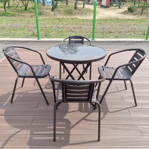 야외용 테이블 의자세트야외 팬션 테라스 카페 테이블 의자