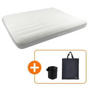 인텍스 듀라빔 에어매트 아이보리+미니 무선펌프+전용가방 세트