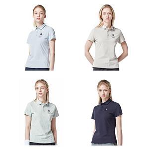 엠리밋 여성 4컬러 소로나 반팔 카라 티셔츠 LGTST224