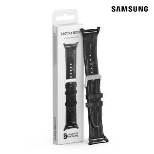 삼성 SMAPP 정품 갤럭시 워치 울트라 47mm 레더 밴드 가죽 스트랩
