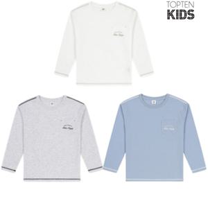 [탑텐키즈](의정부점)24 F/W 남아 테마 클래식캠퍼스 쿨에어 코튼 포켓 9부티셔츠 MKE3TS1004