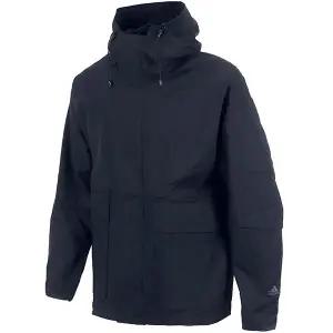 [정품] 아디다스 MH SL 루즈 핏 플리스 안감 우븐 후드 재킷 (JG8510)