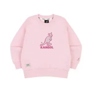 [캉골키즈](강남점)[강남]빅 심볼 브러시드 스 셔츠 QD 0011 핑크 (AQDCRT00110PK)