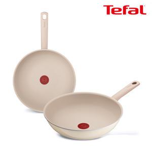 테팔 글로시샤인 2종(팬28+웍28)