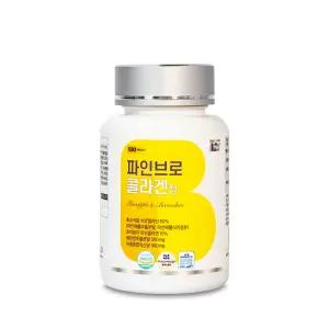 백세식품 BSF 파인브로 콜라겐정 500mg x 100정,1병