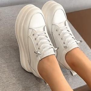 여성 키높이운동화 통굽 8cm 캐주얼 데일리 패션 신발 225-250