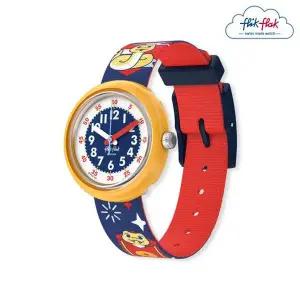 [플릭플락][본사]  플릭플락 유아용 뱀띠 시계 YEAR OF THE SNAKE FPNP165