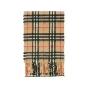 버버리 머플러 8089369 B9368 체크 캐시미어 프린지 키즈머플러 당일발송