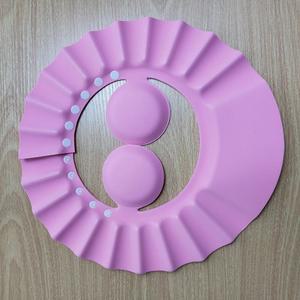 핑크색 6단조절가능 성인샴푸캡