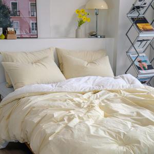 극세사 호텔 겨울이불 60수 순면 고밀도 먼지안나는 이불패드 침구 세트 SS Q