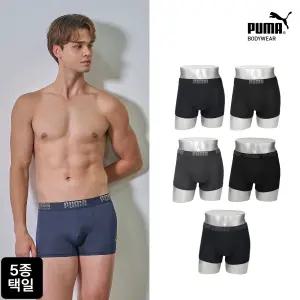 [푸마 언더웨어]단독구성[푸마] 인기구성 데일리 드로즈 5종세트 택일