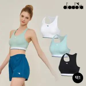 [디아도라] 여성 레이서백 스포츠 브라탑 1종 택일
