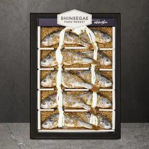 [연안어촌계](강남점)국산 전통 보리굴비 선물세트 2호 10미 /22cm내외