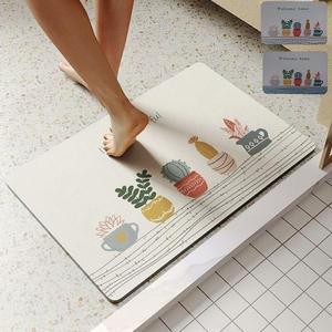 주방 규조토 미끄럼방지 욕실 화장실 발매트 소프트