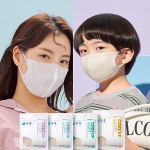 100매 여름용 소형 중형 대형 블루본 마스크 새부리형 라이트 코지업