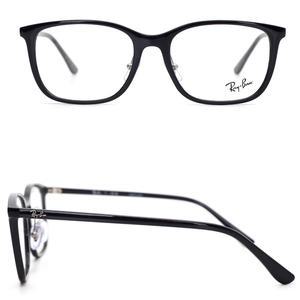 RB7168D 2000 55 레이벤 가벼운뿔테 코받침있는 안경테
