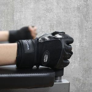 아이워너 이중밴드 가죽 헬스장갑 고급 전문가용 리프팅장갑