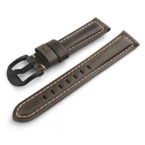 빈티지 끈 YLZ1LBK-22mm 띠에 가죽 손목시계 스트랩 밴드