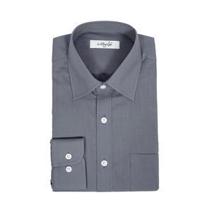 남자 카라 긴팔 정장 와이 셔츠 남성 신사 양복 깔끔한 남방 그레이