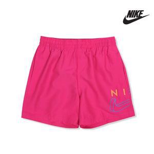 [나이키] NIKE 스윔 팬츠 주니어 여성 수영복 반바지 4인치 보드숏 비치웨어 NESSC786-672
