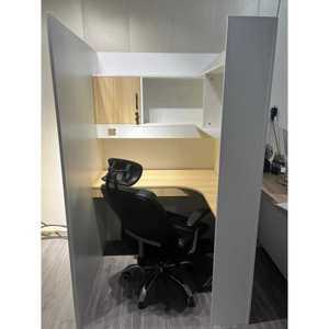 1인 독서실 도서관 자습실 수능 집중 중고등학생 책상 1. L자형 테이블 1.8x1.1x1.1m