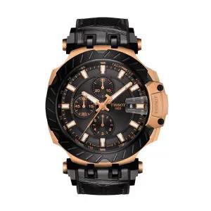 티쏘 남성 가죽 시계 티레이스 T115.427.37.051.01