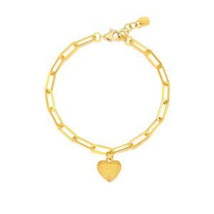 24K 하트 클립 팔찌 7.5g 코스트코 코와샵