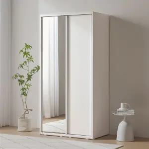 솔트 1000 슬라이딩 거울 옷장 행거형 mcr234