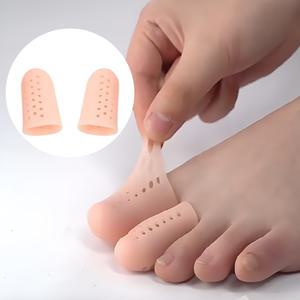 실리콘 엄지 발가락 보호대 교정기 축구 발레 발톱 보호 보습 패드