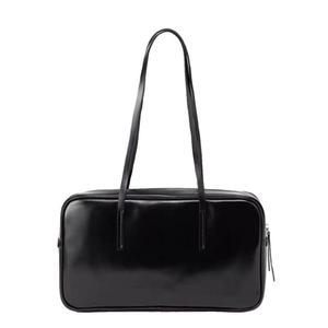 소가죽 사각 스퀘어백 숄더백 보스턴백 직사각 레더