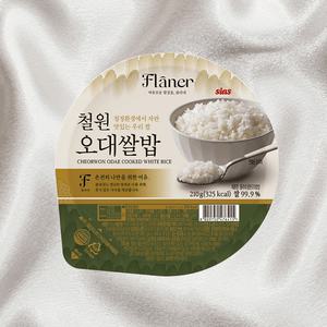플라네즉석밥 철원 오대쌀밥 유기농 자취품 210g 12개