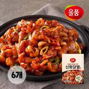 [올품] 신화 뼈없는 양념닭발 1.2kg (200gx6봉)