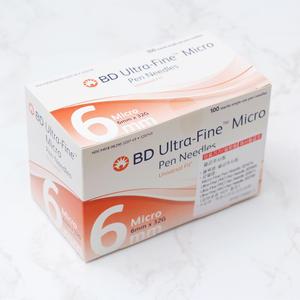 BD 멸균주사침 인슐린 펜니들 32Gx6mm 1박스 100개