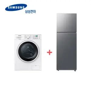 삼성드럼건조겸용세탁기8Kg 냉장고300L SK인터넷가입 설치