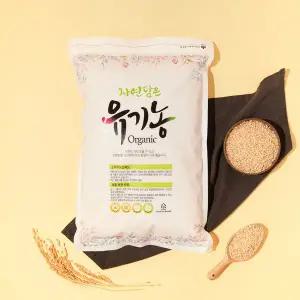 [25년산] 자연담은 유기농 현미(단일품종) 4kg