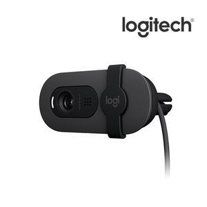 사은품증정 로지텍 Brio100 FHD 브리오 100 그래파이트 화상카메라 웹캠 캠 컴퓨터 PC 줌 화상회의