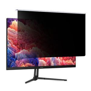 지클릭커 휴쉴드V2 사생활보호 블루라이트 차단 26도 거치형 모니터 보안필름 24인치