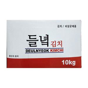 (무)(면)(냉장)슬라이스배추김치(들녁 10KG)X1개